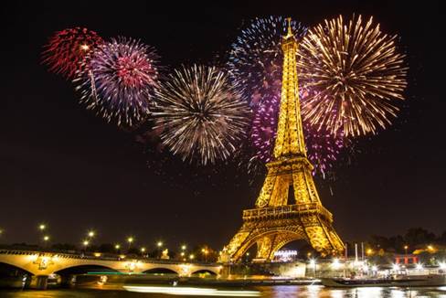 Feux d'Artifices, Chandelles Allez la France ! - Aux Feux de la