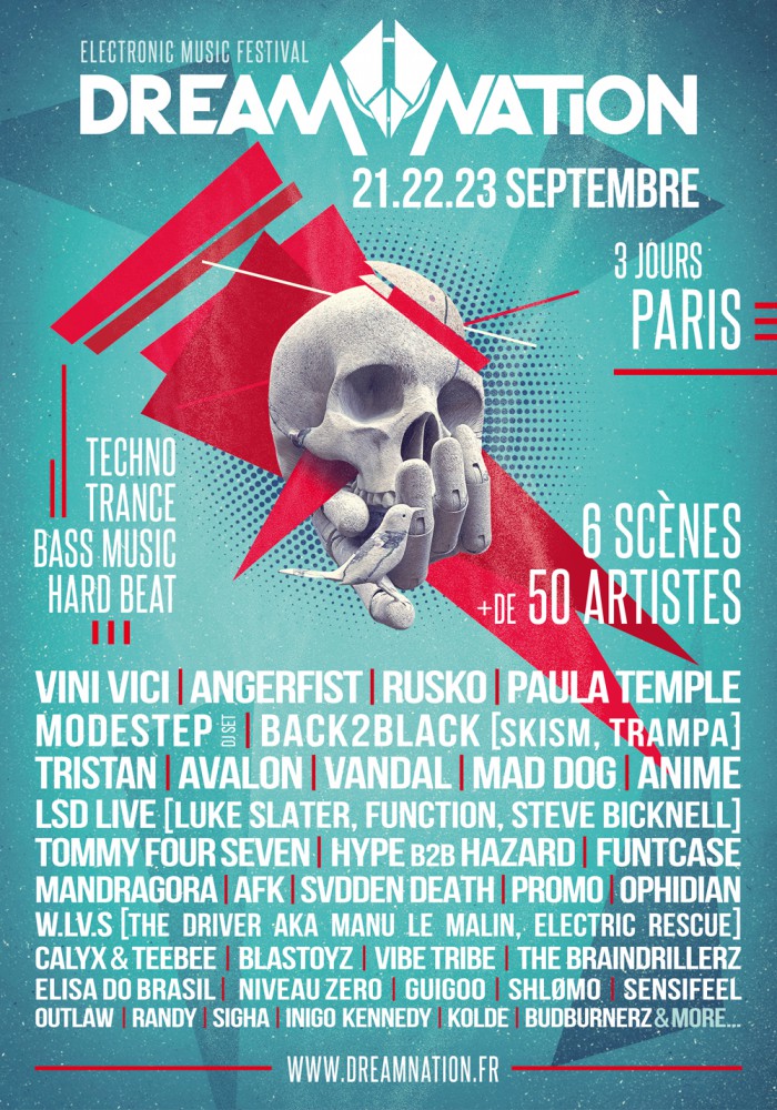Affiche Dream Nation Festival 2018